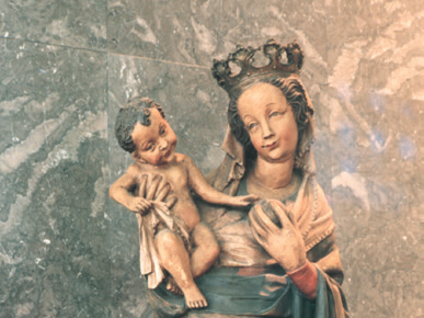 Marienfigur wird restauriert (c) V. Reichardt
