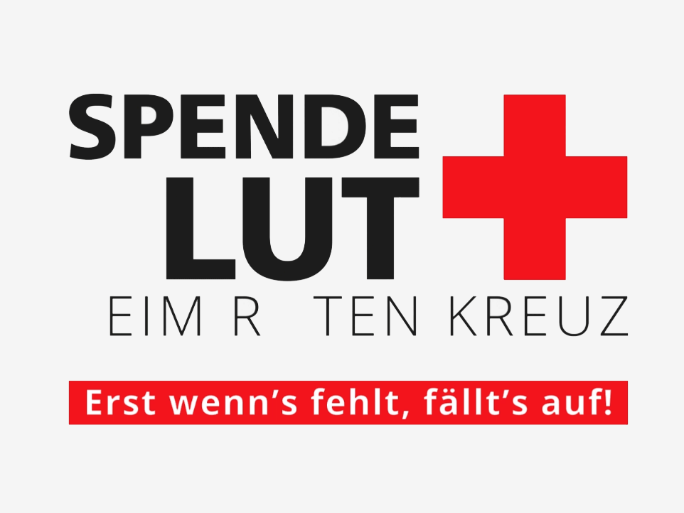 Blutspende - Erst wenn's fehlt, fällt's auf! (c) Deutsches Rotes Kreuz
